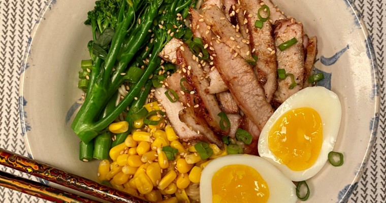 Grilled Pork Jowl Ramen